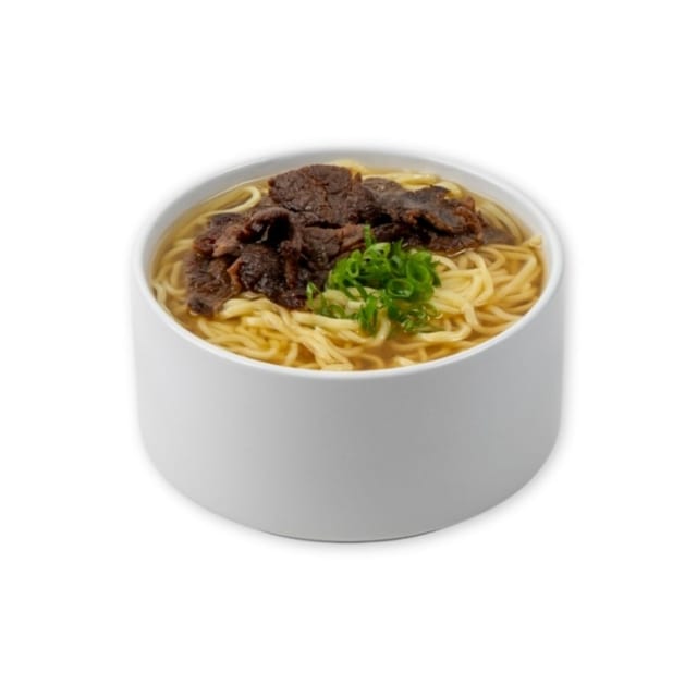 Saimin w/ BBQ Beef.